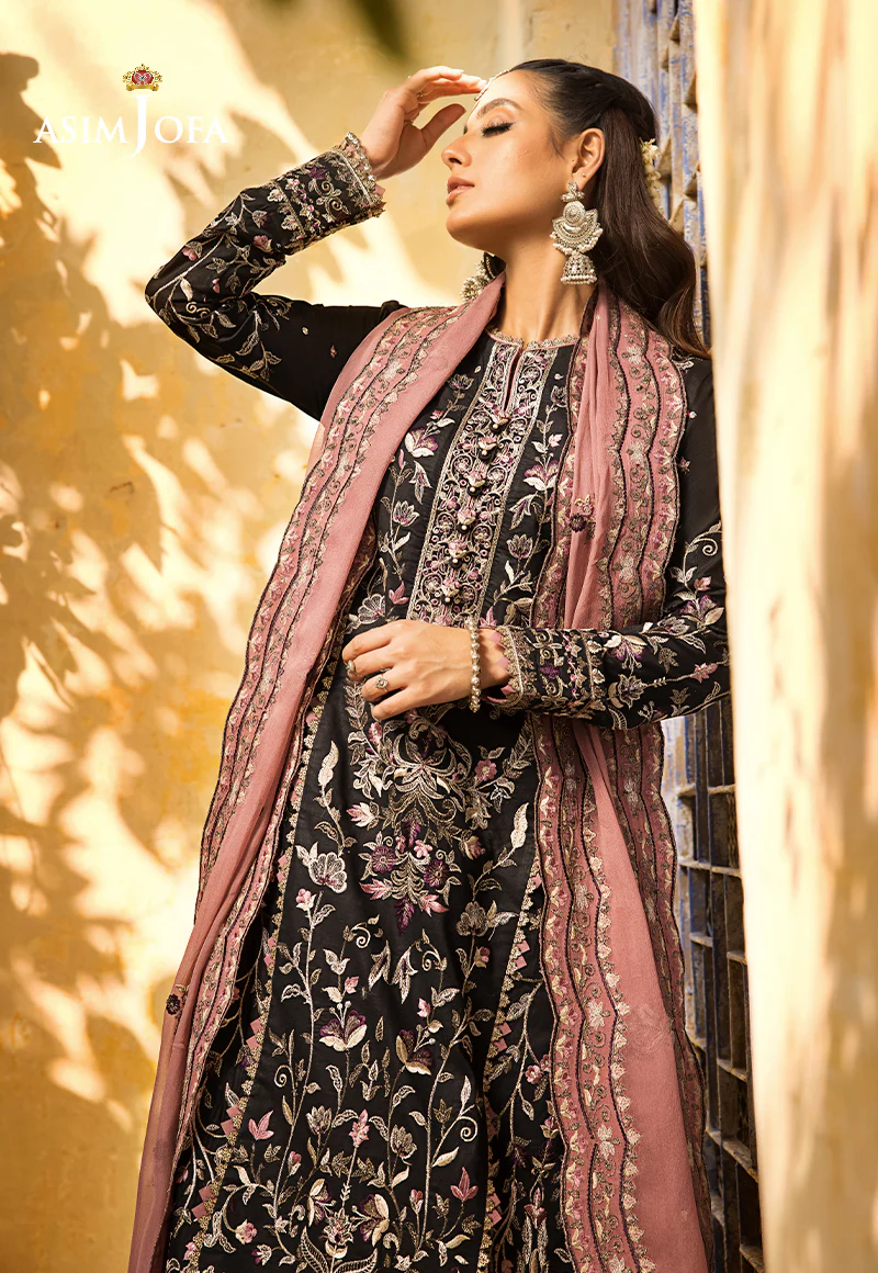 AJLR-05 EMBROIDERED LAWN 3 PCS - Image 6