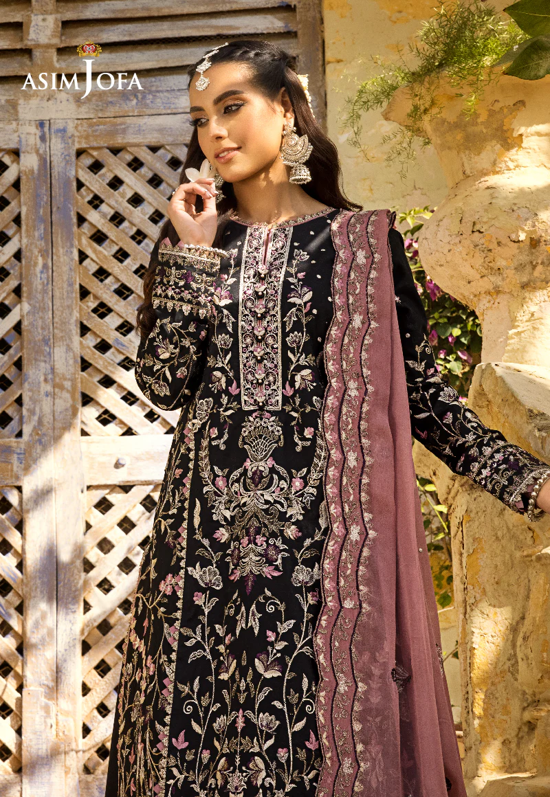 AJLR-05 EMBROIDERED LAWN 3 PCS - Image 7