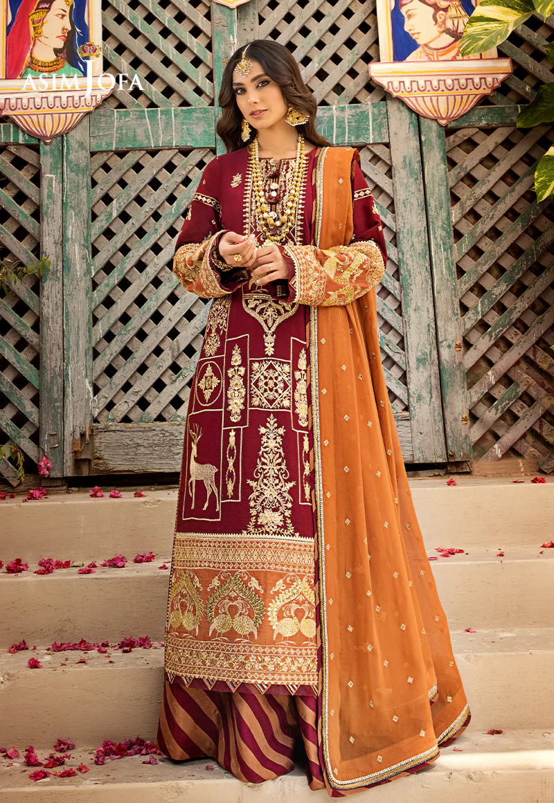 AJLR-11 EMBROIDERED LAWN 3 PCS - Image 10