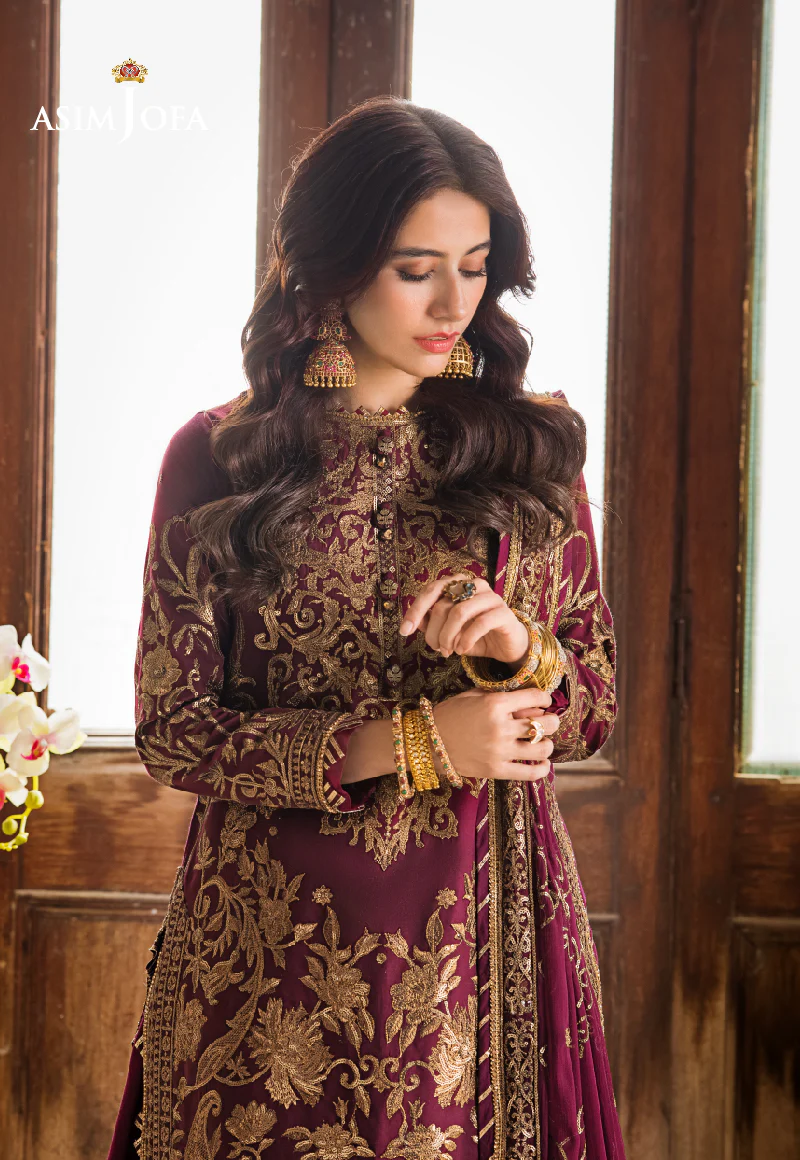 AJLR-13 EMBROIDERED LAWN 3 PCS - Image 15