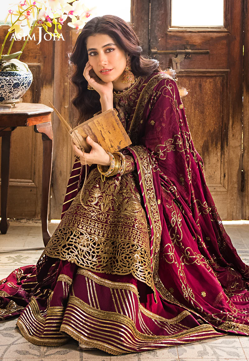 AJLR-13 EMBROIDERED LAWN 3 PCS - Image 7