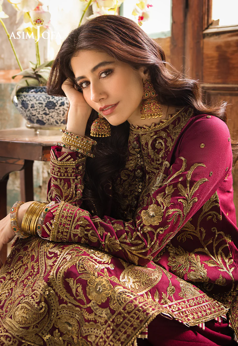 AJLR-13 EMBROIDERED LAWN 3 PCS - Image 9