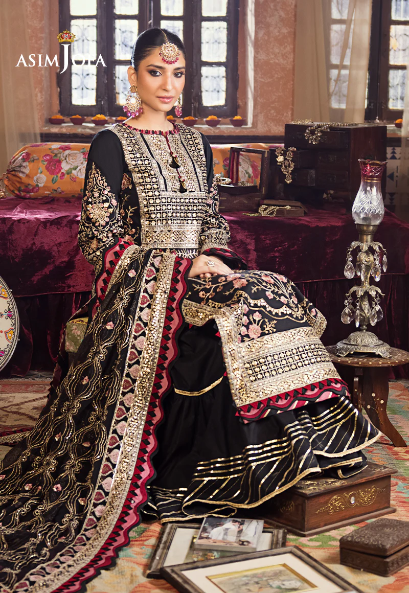 AJLR-17 EMBROIDERED LAWN 3 PCS - Image 4