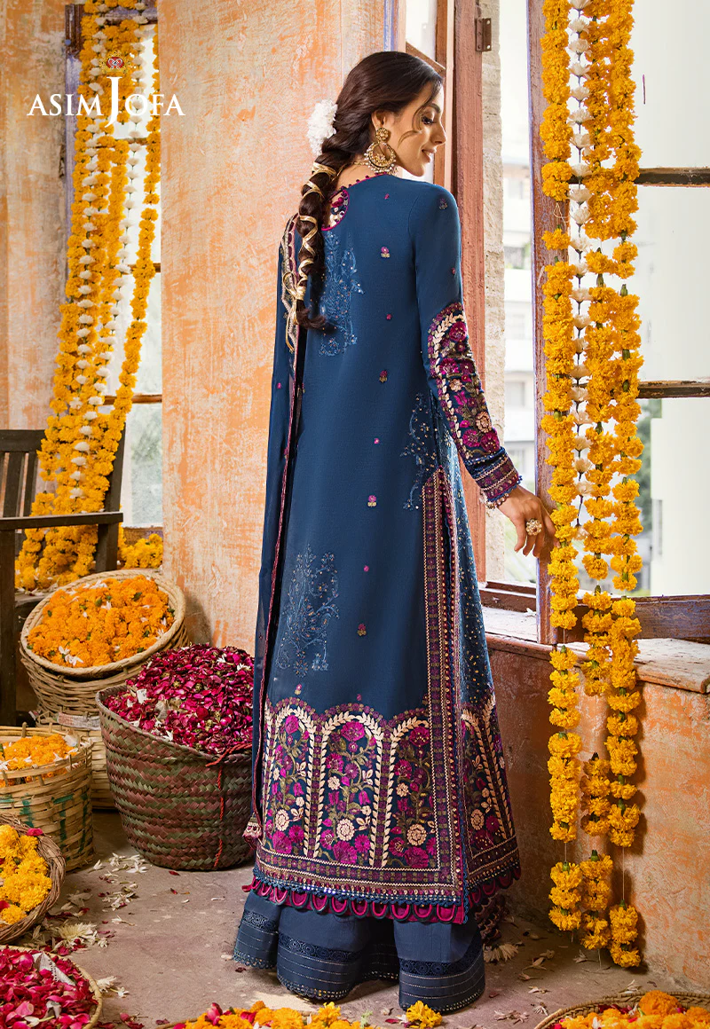 AJLR-19 EMBROIDERED LAWN 3 PCS - Image 2
