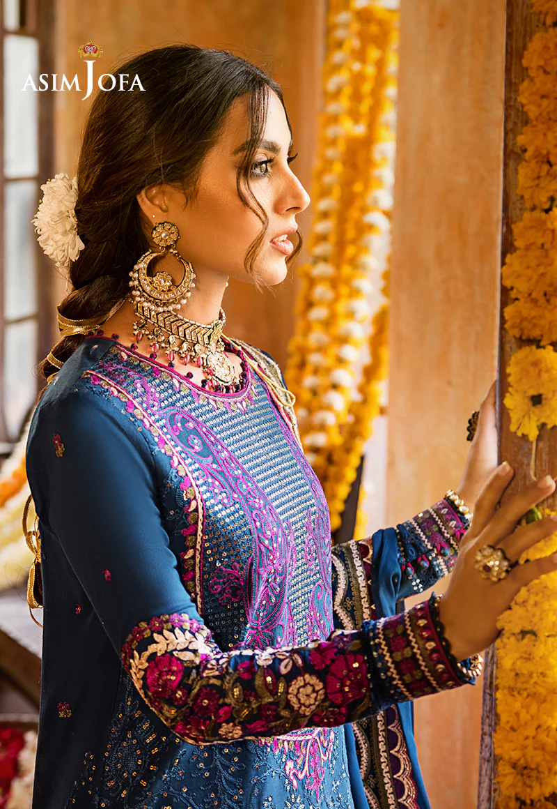 AJLR-19 EMBROIDERED LAWN 3 PCS - Image 6