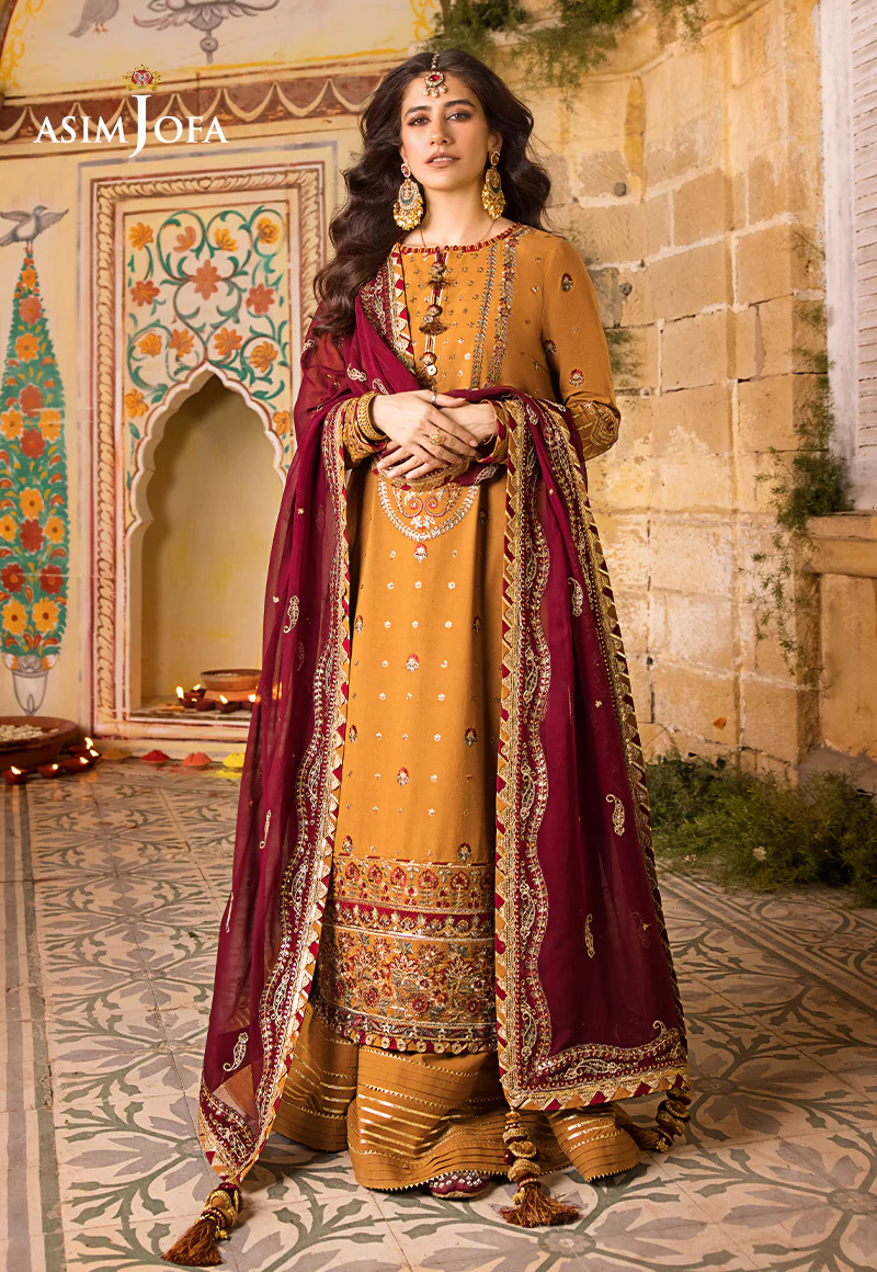 AJLR-20 EMBROIDERED LAWN 3 PCS - Image 4