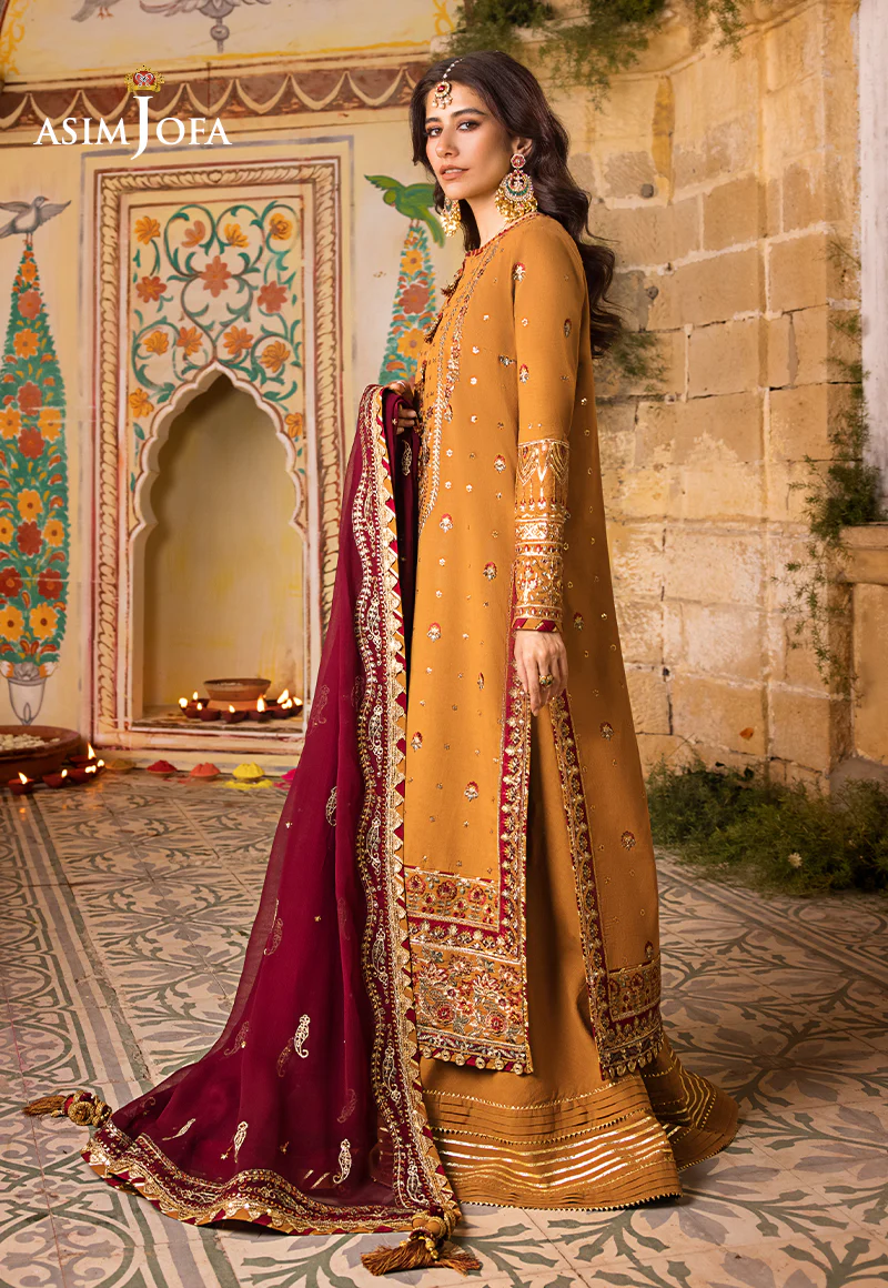 AJLR-20 EMBROIDERED LAWN 3 PCS - Image 5
