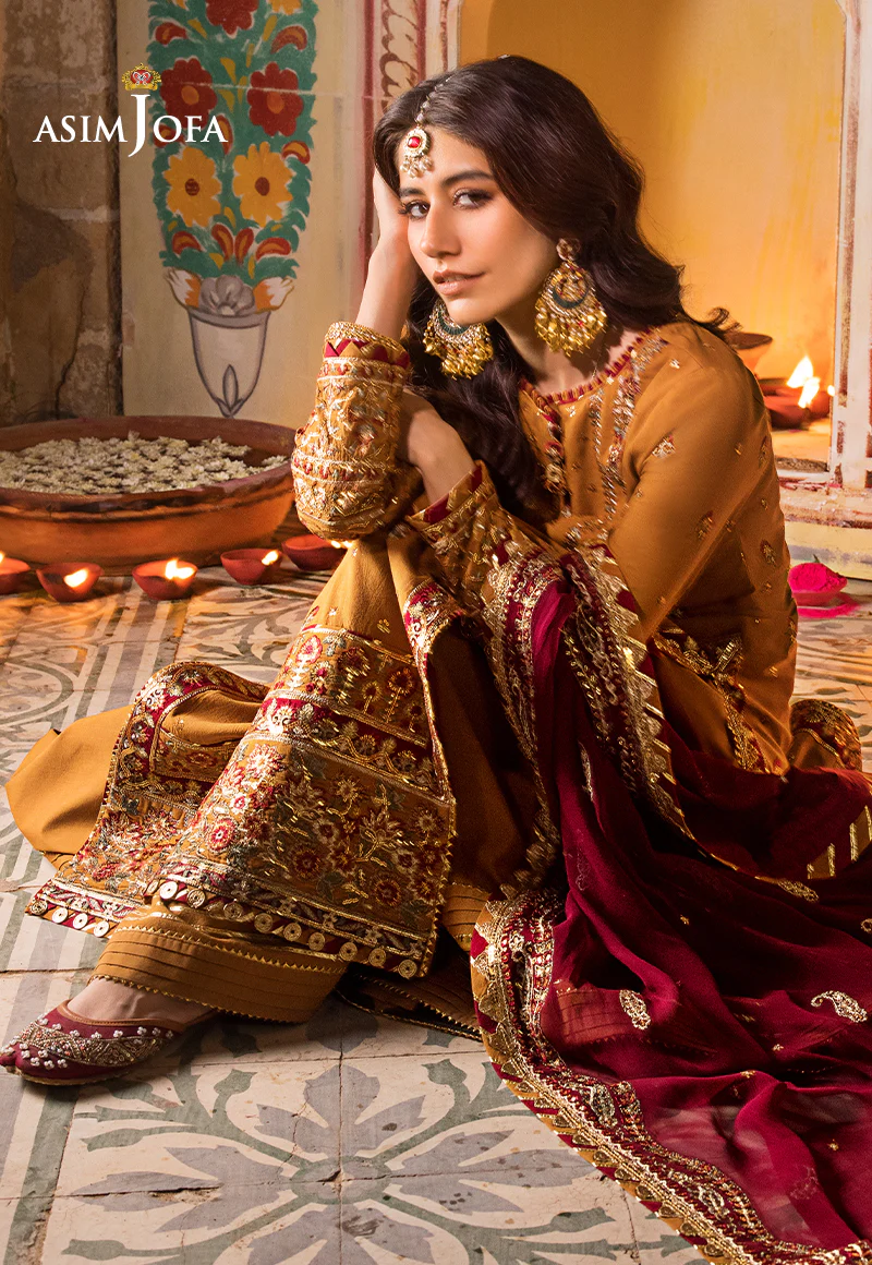 AJLR-20 EMBROIDERED LAWN 3 PCS - Image 8