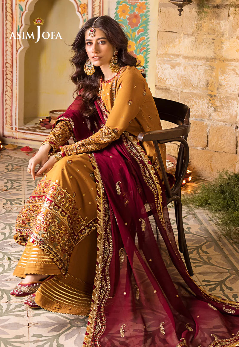 AJLR-20 EMBROIDERED LAWN 3 PCS - Image 9