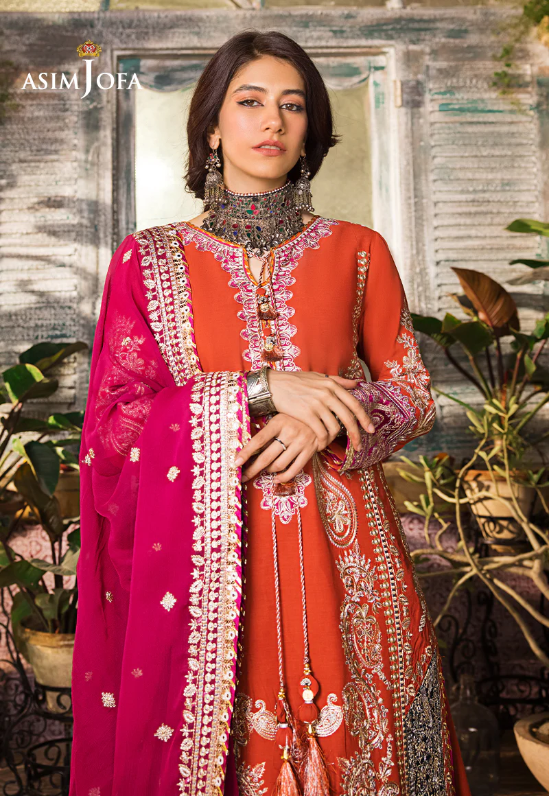 AJLR-22 EMBROIDERED LAWN 3 PCS - Image 4