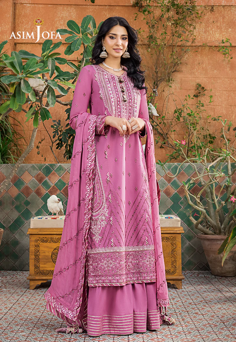 AJLR-24 EMBROIDERED LAWN 3 PCS