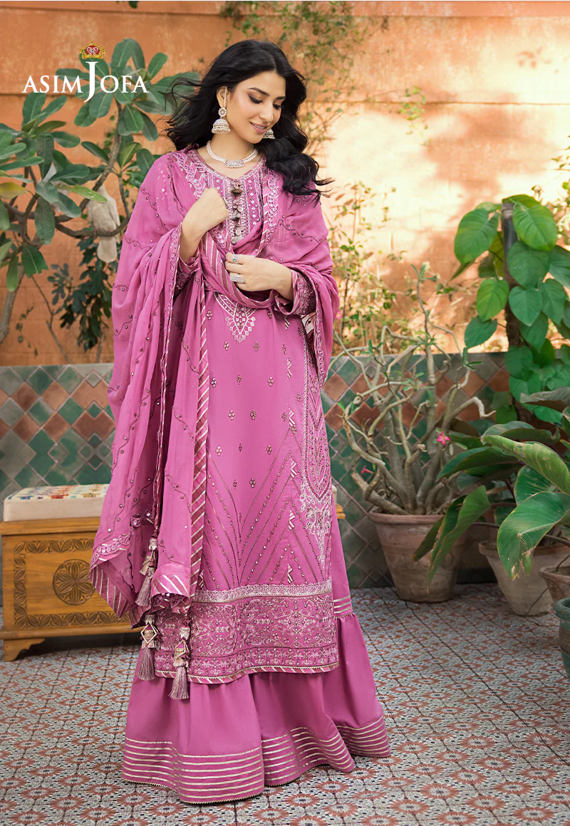 AJLR-24 EMBROIDERED LAWN 3 PCS - Image 6
