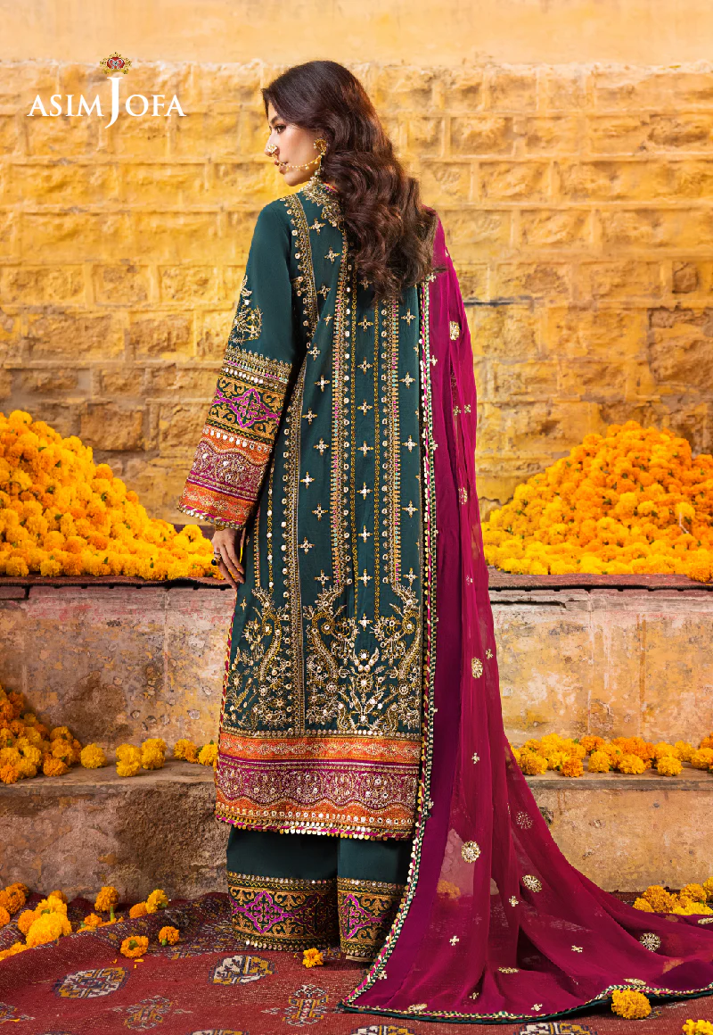 AJLR-25 EMBROIDERED LAWN 3 PCS - Image 2