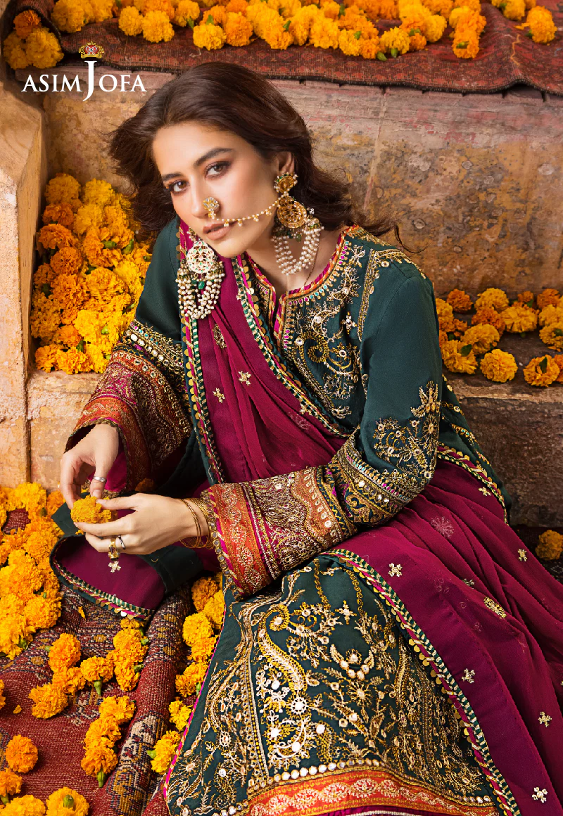 AJLR-25 EMBROIDERED LAWN 3 PCS - Image 8