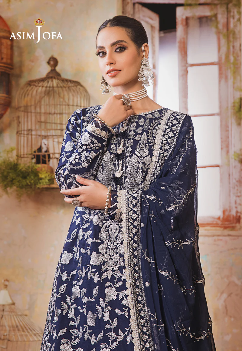 AJLR-26 EMBROIDERED LAWN 3 PCS - Image 3