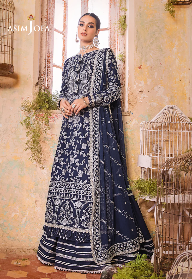 AJLR-26 EMBROIDERED LAWN 3 PCS - Image 4