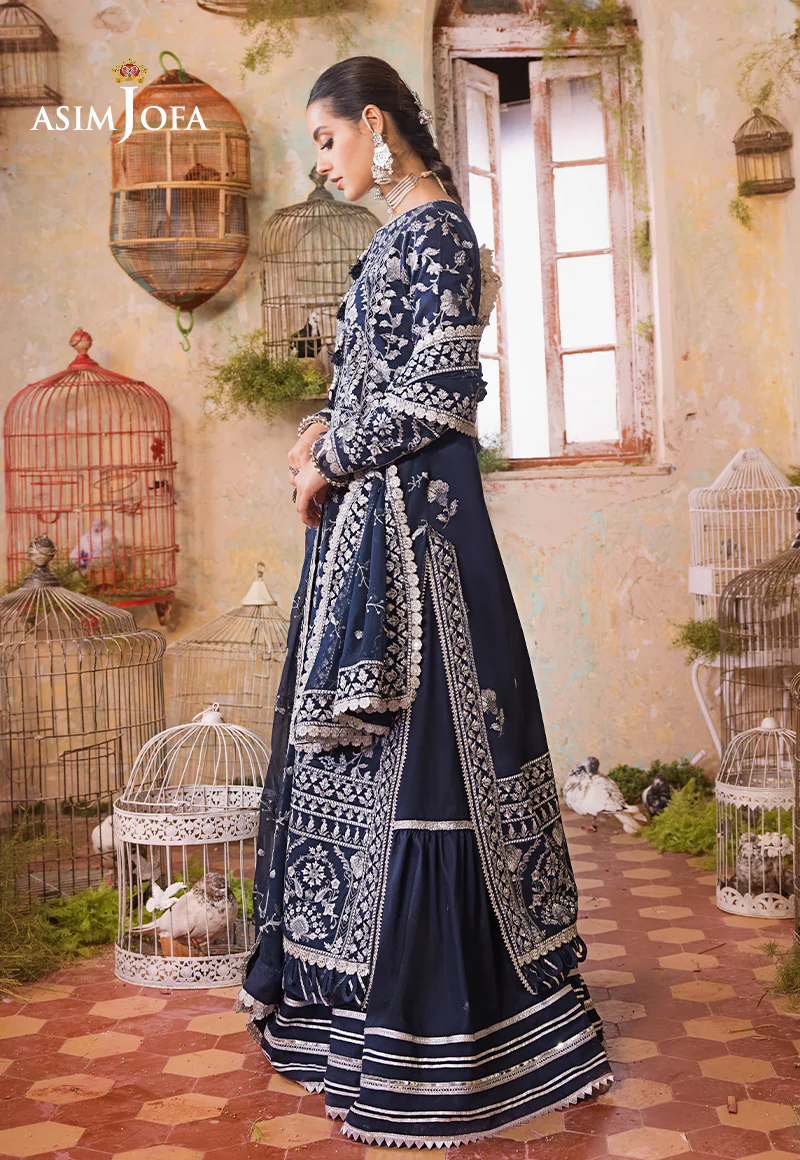 AJLR-26 EMBROIDERED LAWN 3 PCS - Image 8