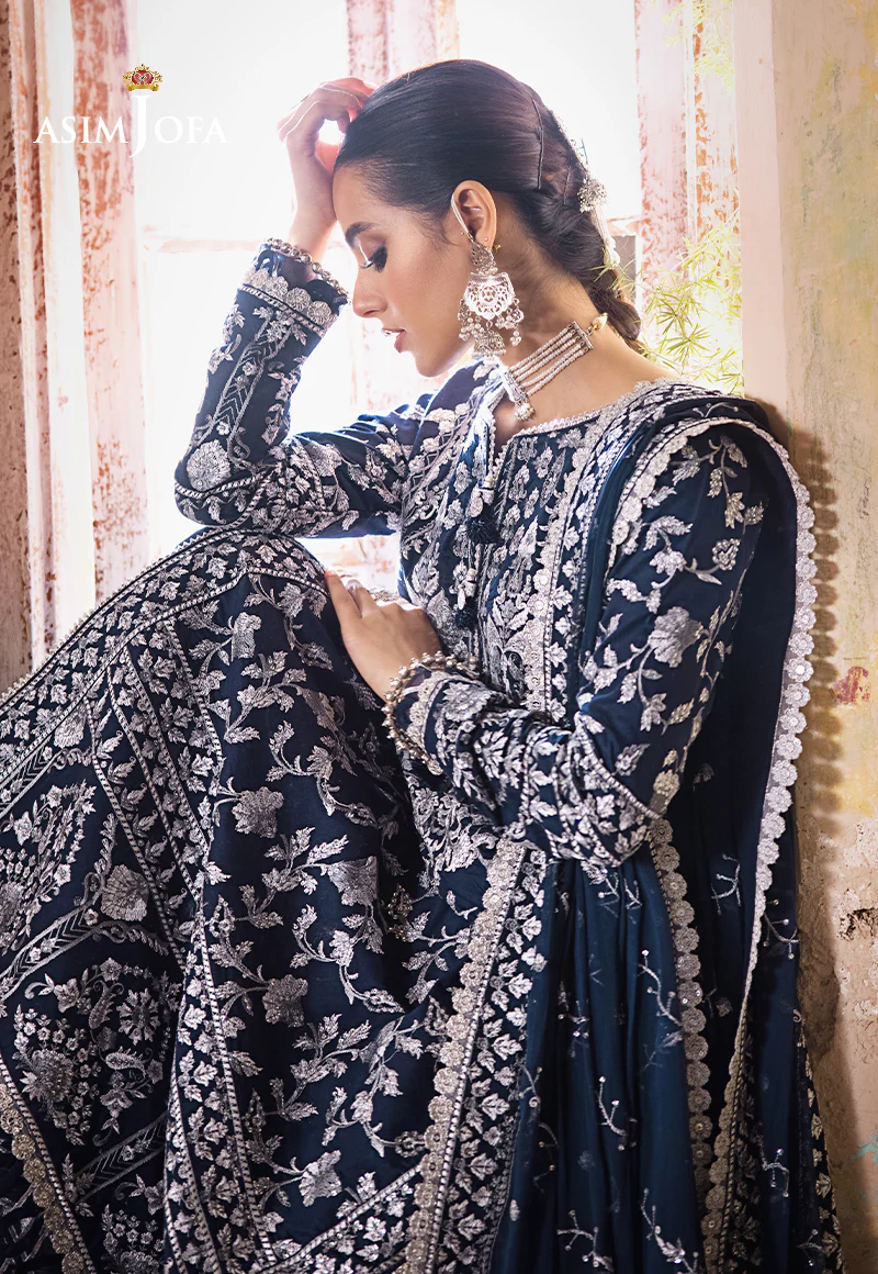 AJLR-26 EMBROIDERED LAWN 3 PCS - Image 9