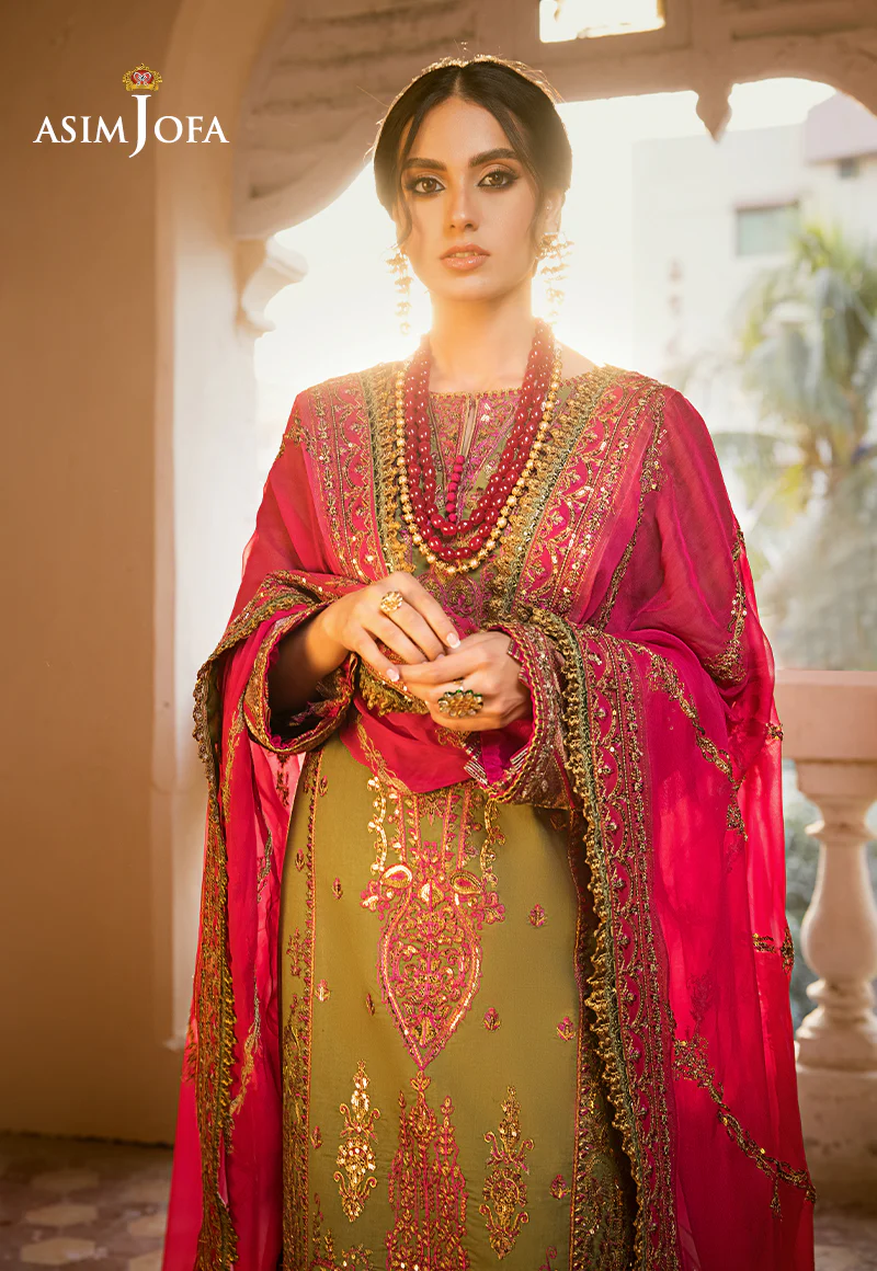AJLR-30 EMBROIDERED LAWN 3 PCS - Image 4