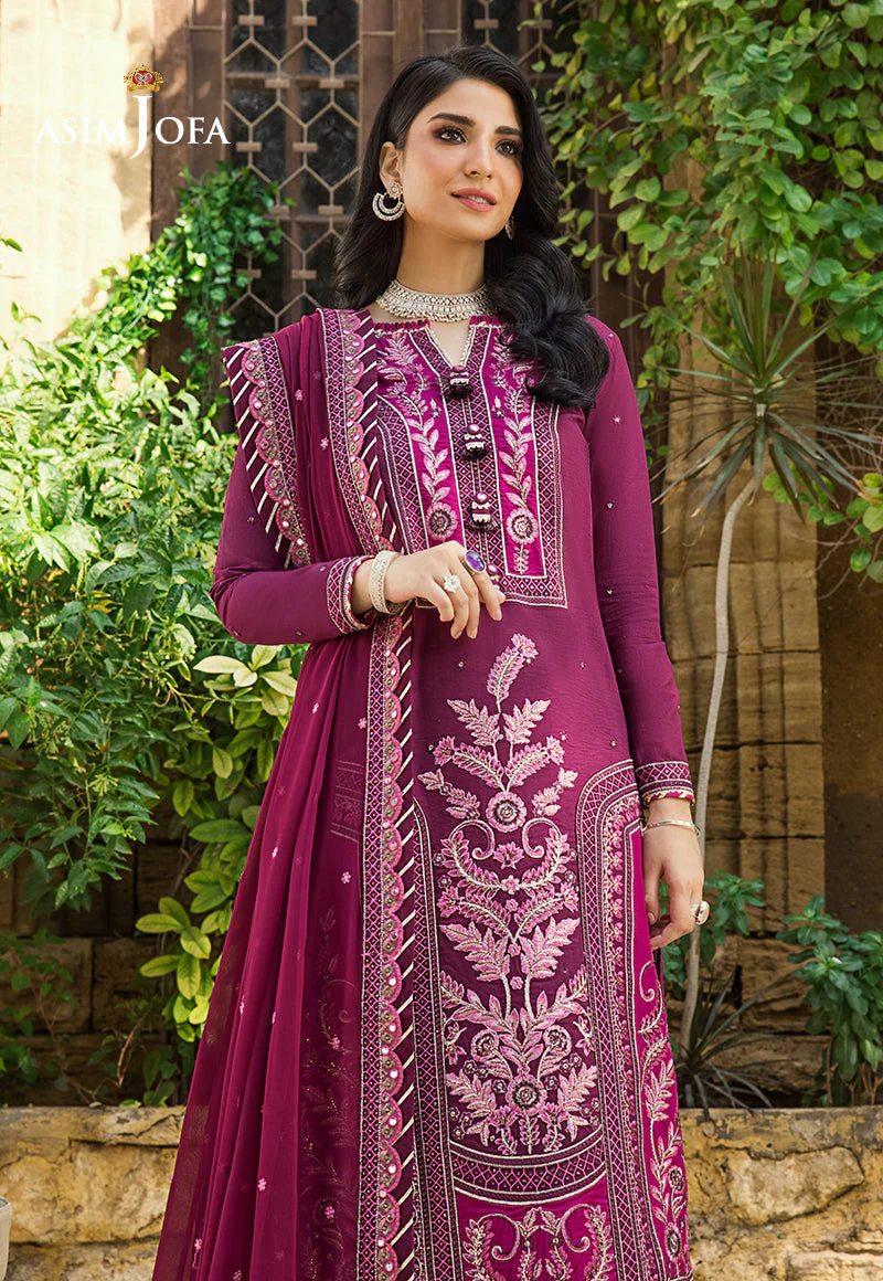 AJLRD-21 EMBROIDERED LAWN 3 PCS - Image 5