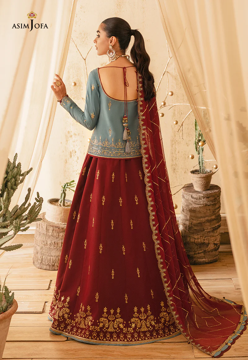 AJM-02 EMBROIDERED COTTON SILK 3 PCS - Image 2