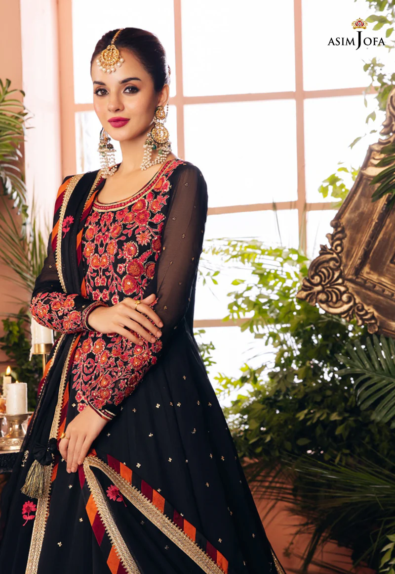 AJM-13 EMBROIDERED CHIFFON 3 PCS - Image 10