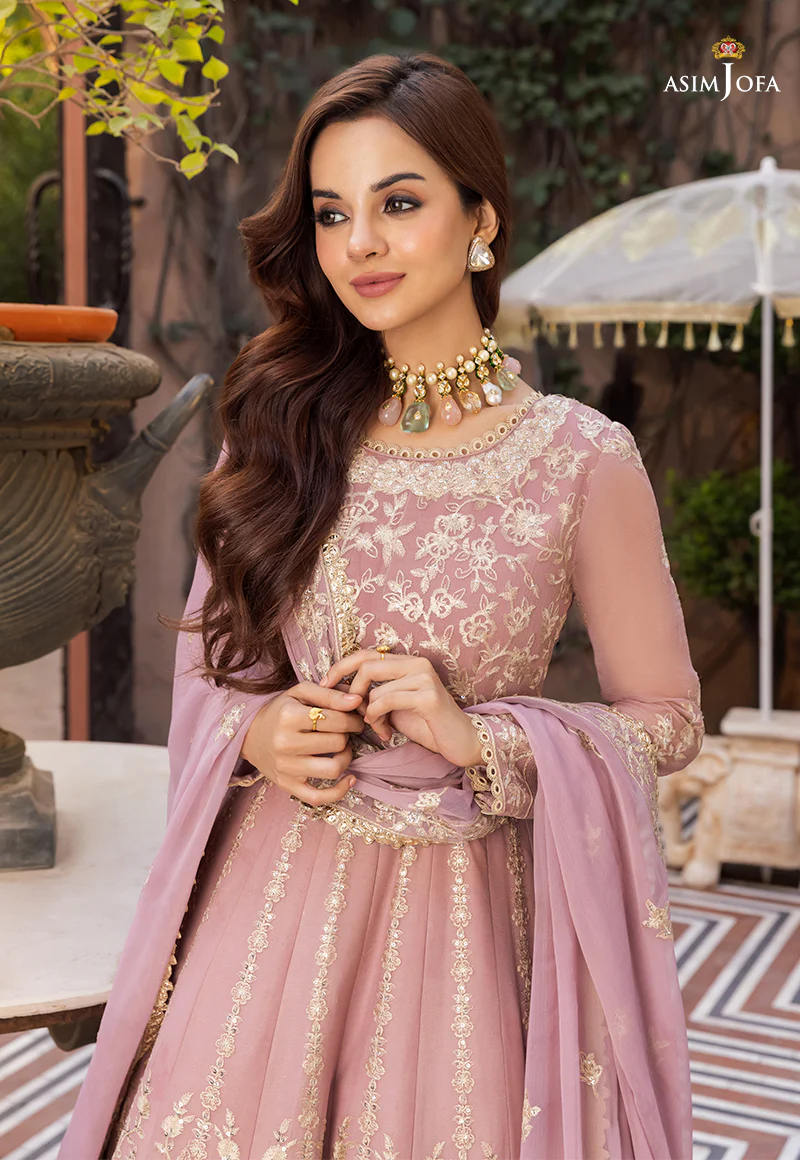 AJM-19 EMBROIDERED CHIFFON 3 PCS - Image 8
