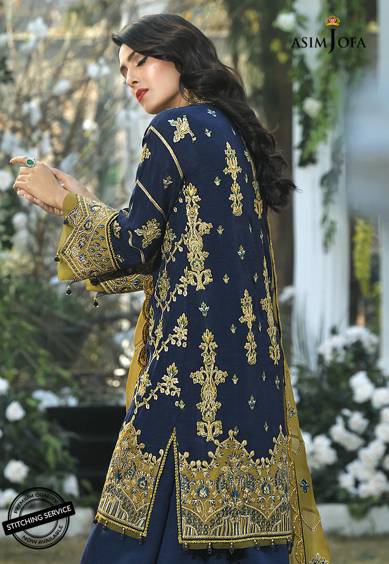 AJMC-03 EMBROIDERED SILK 3 PCS - Image 4