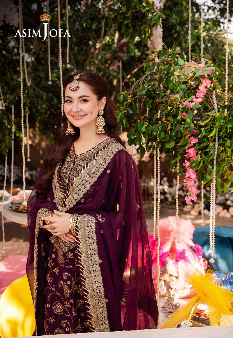 AJMJ-02 EMBROIDERED CHIFFON 3 PCS - Image 10
