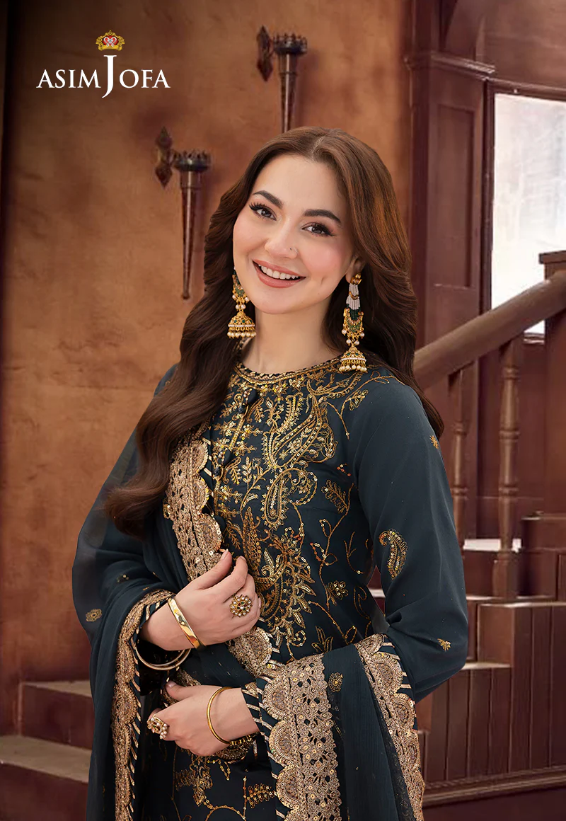 AJMJ-04 EMBROIDERED PAPER COTTON 3 PCS - Image 3