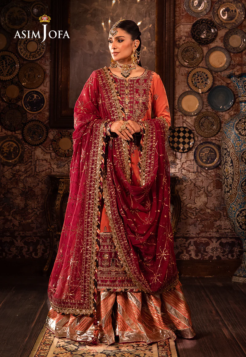 AJMM-01 EMBROIDERED VELVET 3 PCS - Image 9