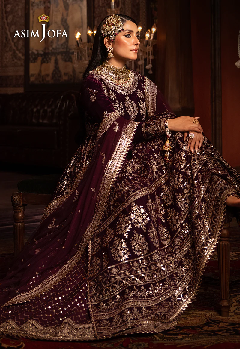 AJMM-11 EMBROIDERED VELVET 3 PCS - Image 10