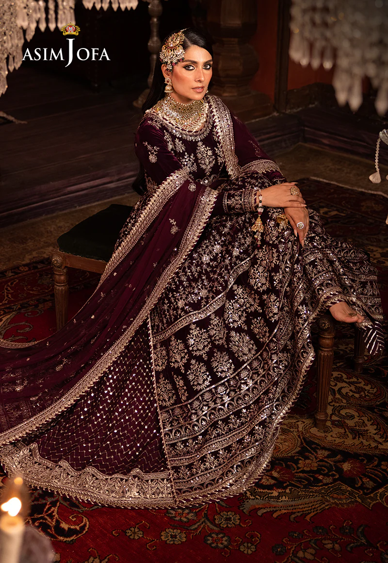 AJMM-11 EMBROIDERED VELVET 3 PCS - Image 11