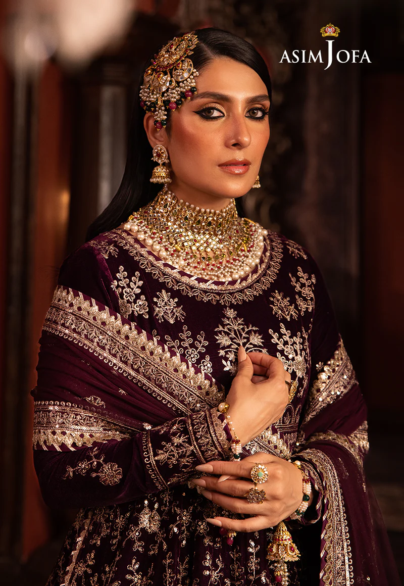 AJMM-11 EMBROIDERED VELVET 3 PCS - Image 6