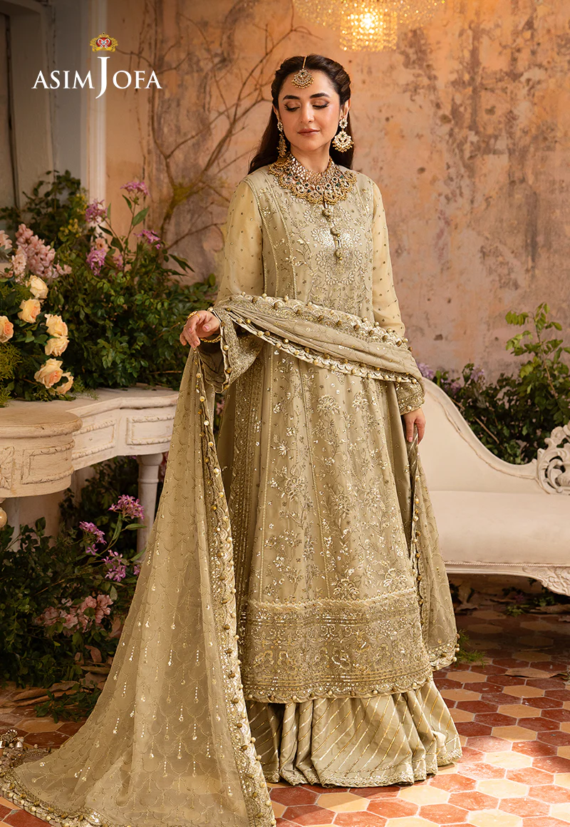 AJNB-04 EMBROIDERED CHIFFON 3 PCS - Image 3