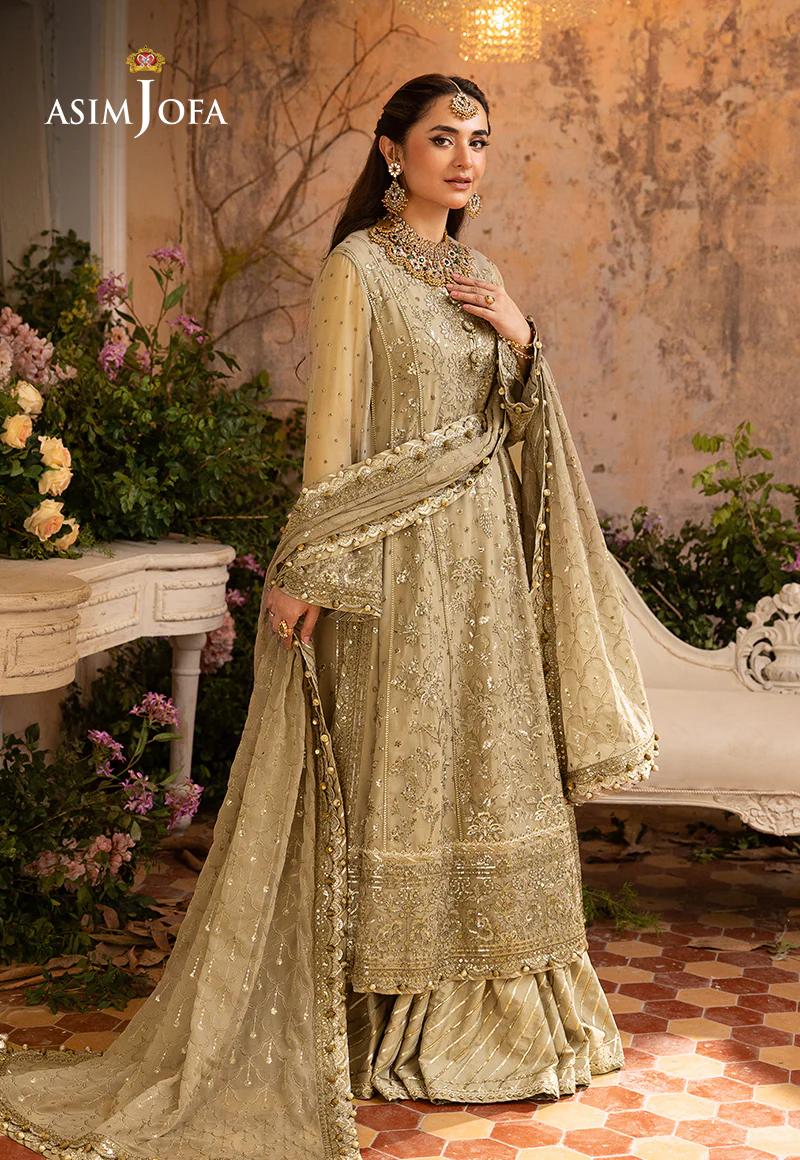 AJNB-04 EMBROIDERED CHIFFON 3 PCS - Image 4