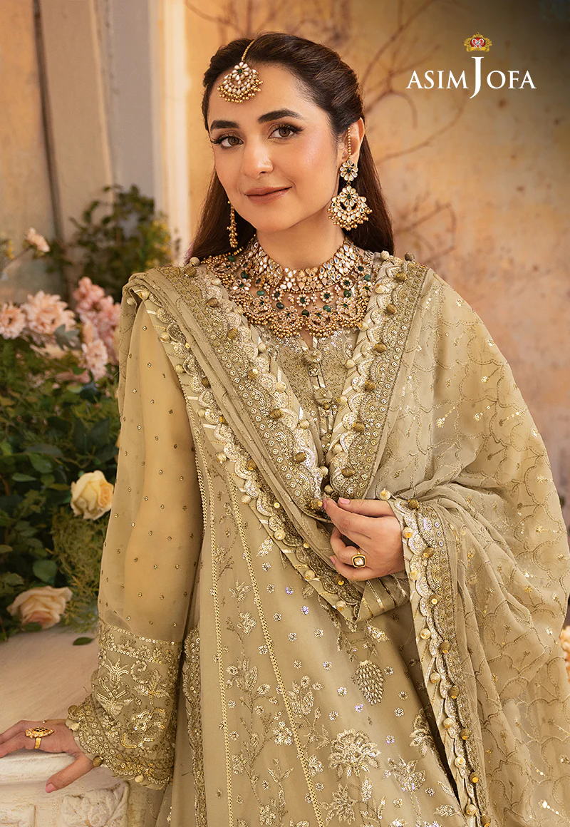 AJNB-04 EMBROIDERED CHIFFON 3 PCS - Image 9