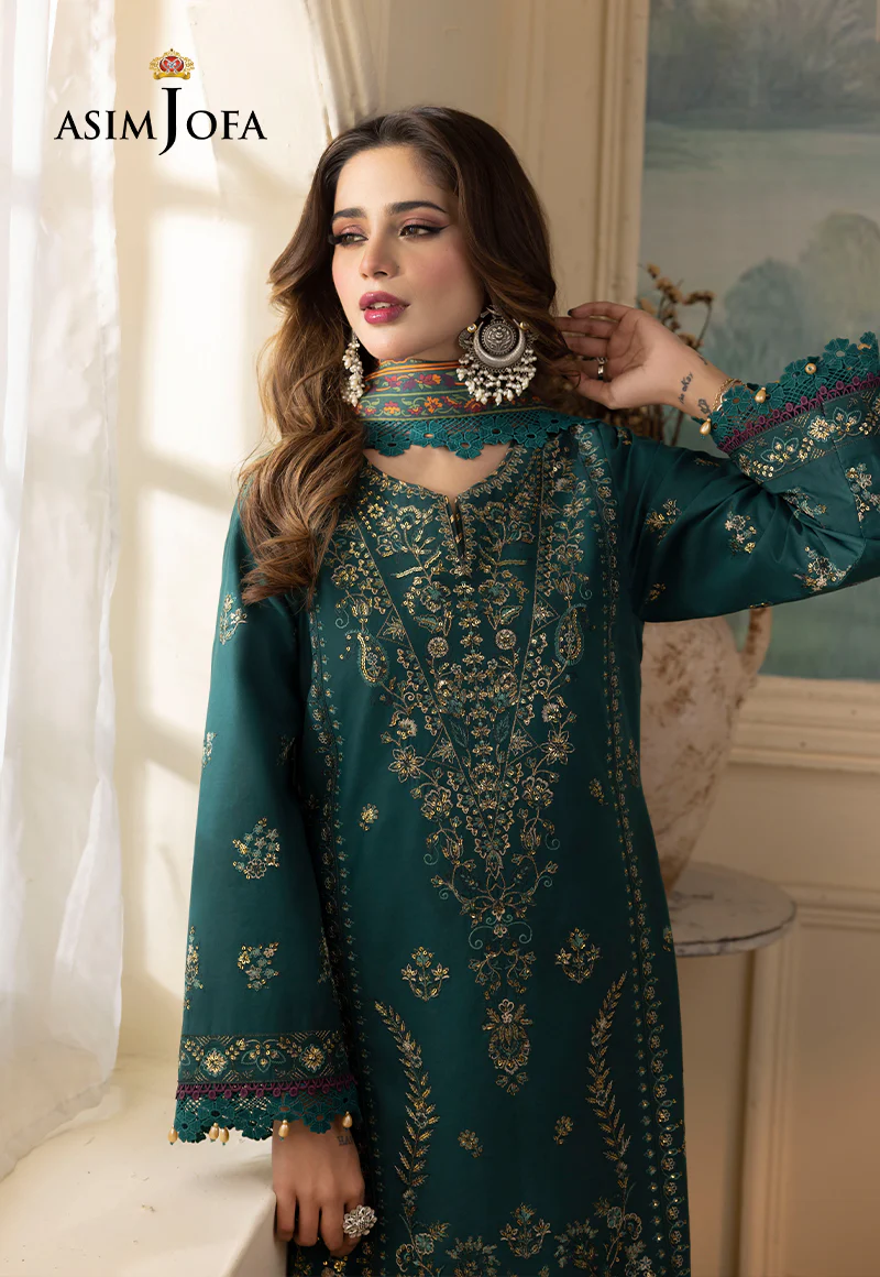 AJNR-11 EMBROIDERED CAMBRIC 3 PCS - Image 10
