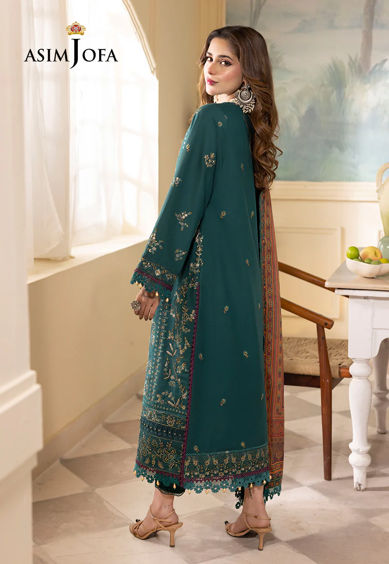AJNR-11 EMBROIDERED CAMBRIC 3 PCS - Image 2