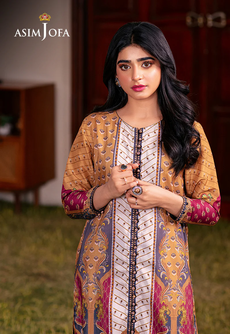 AJOD-04 PRINTED LAWN SILK 1 PC - Image 6