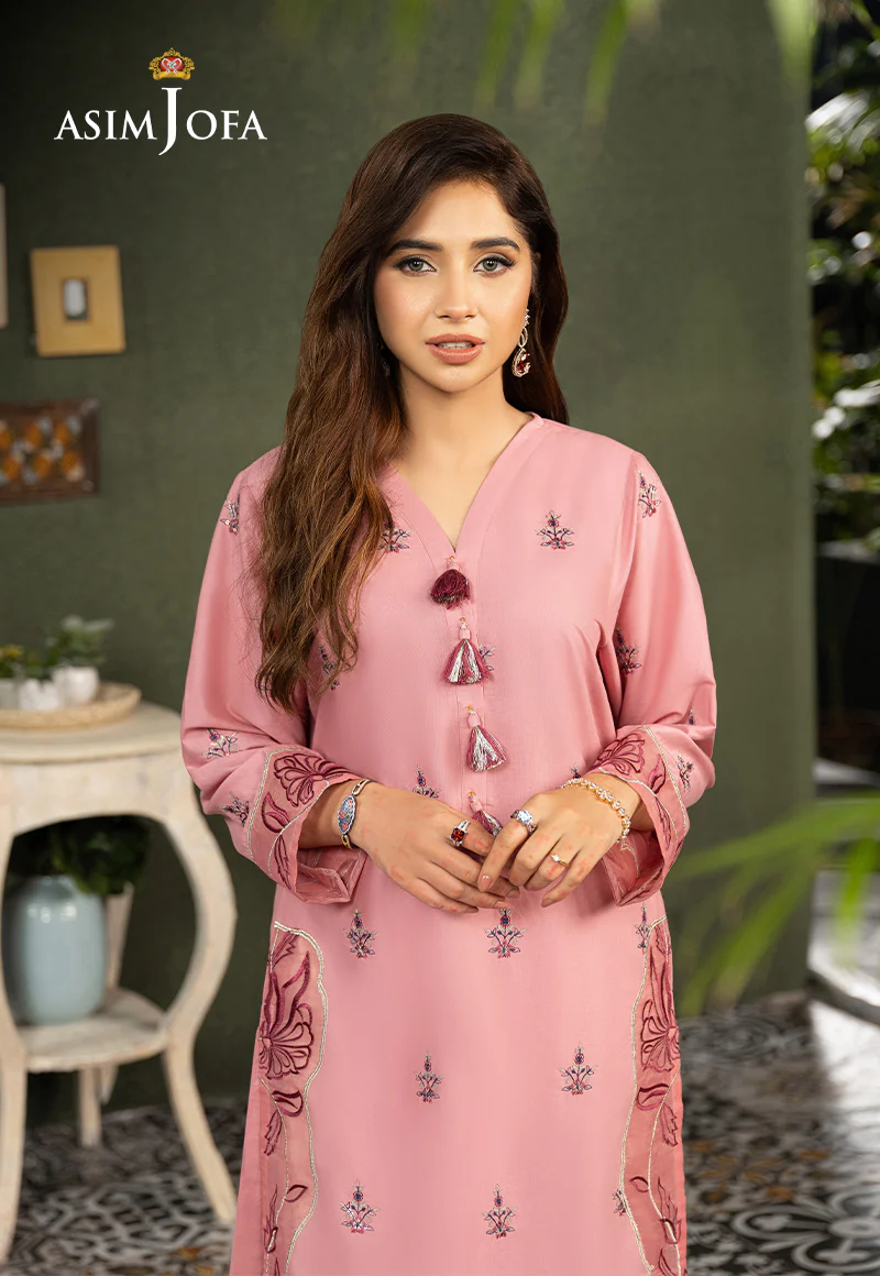 AJOD-08 EMBROIDERED SWISS LAWN 1 PC - Image 4