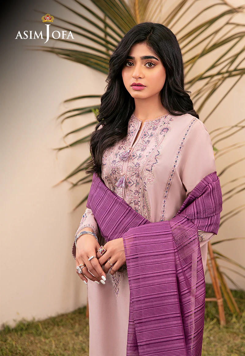 AJOD-29 EMBROIDERED CAMBRIC 3 PCS - Image 5