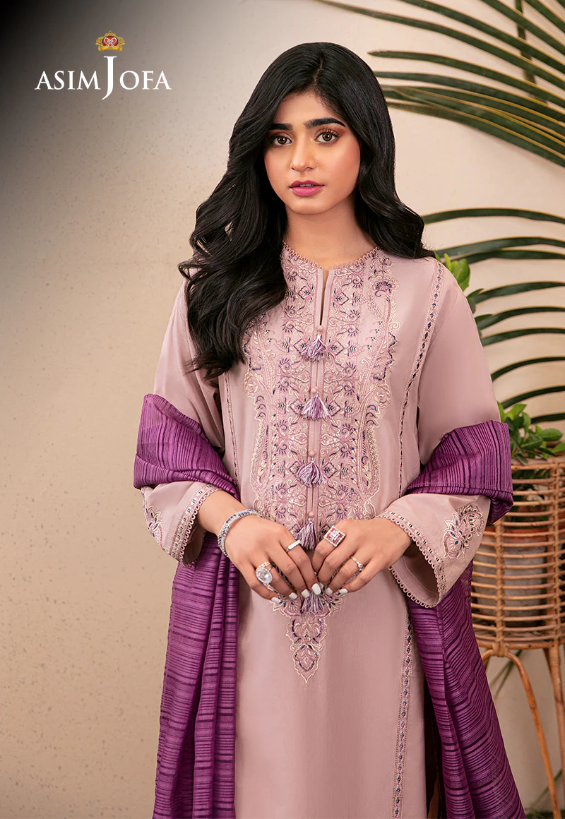 AJOD-29 EMBROIDERED CAMBRIC 3 PCS - Image 6