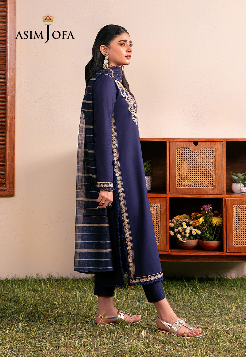 AJOD-33 EMBROIDERED CAMBRIC 3 PCS - Image 2
