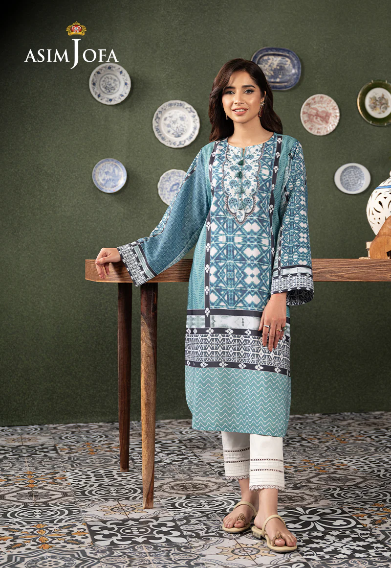 AJODD-03 PRINTED LAWN SILK 1 PC - Image 3