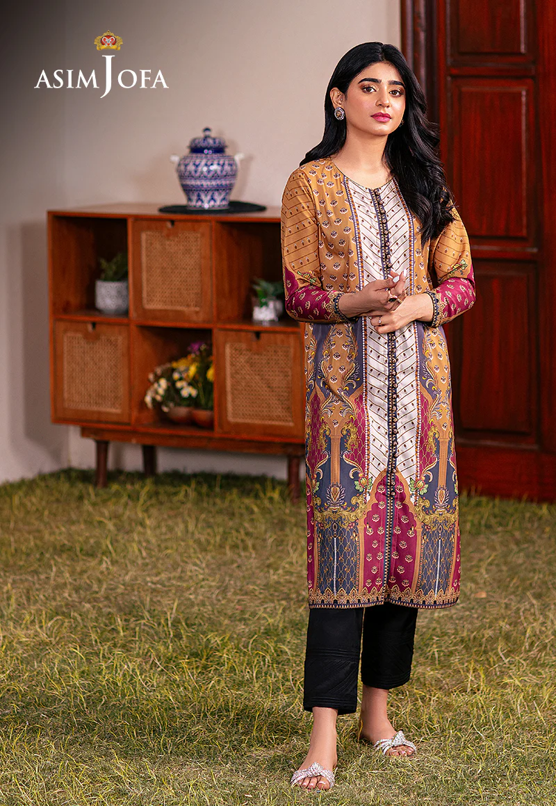 AJODD-04 PRINTED LAWN SILK 1 PC - Image 3