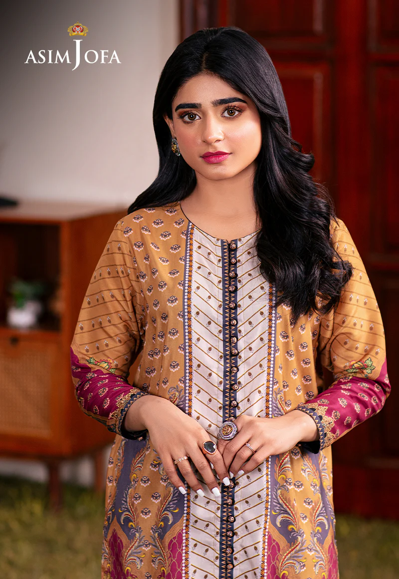 AJODD-04 PRINTED LAWN SILK 1 PC - Image 4