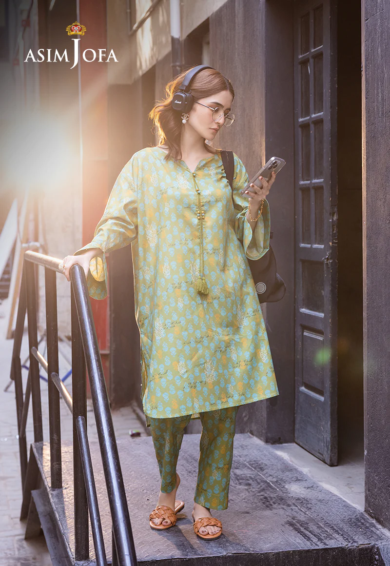 AJPB-08 PRINTED LAWN 2 PCS - Image 3