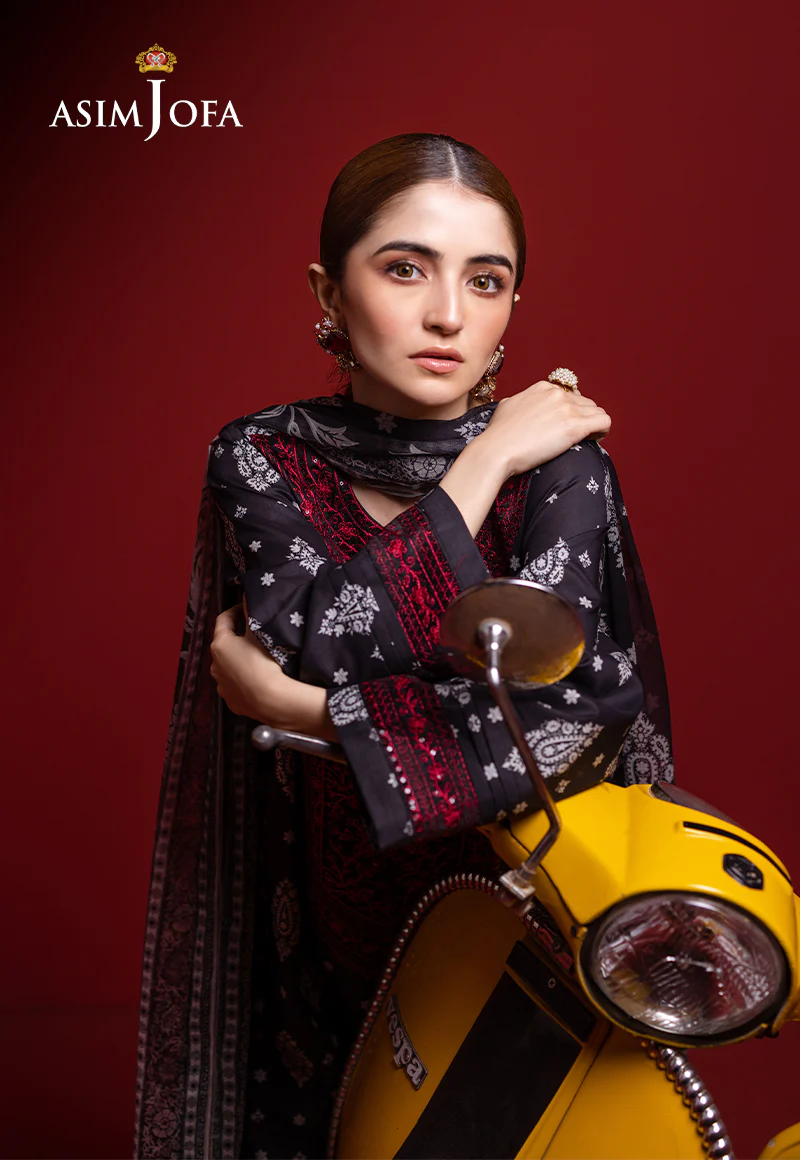 AJPB-15 PRINTED LAWN 3 PCS - Image 3