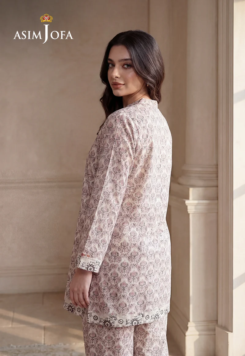 AJPB-208 Printed Lawn Stitched 2 pcs - Image 8
